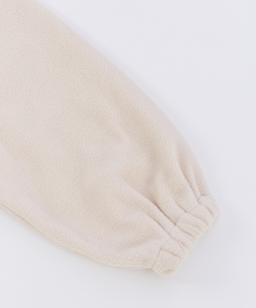 Ocean&Ground（オーシャン&グラウンド）の「ﾐﾘﾀﾘｰﾌﾘｰｽﾜｲﾄﾞZIP（ブルゾン・キッズ・オリーブ/オフホワイト/チャコール・140/130/120/110/100/90）」の22枚目の写真