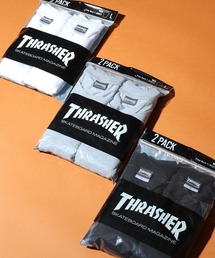 THRASHER スラッシャー 2P プレーン 無地 クルーネック 半袖TEEシャツ