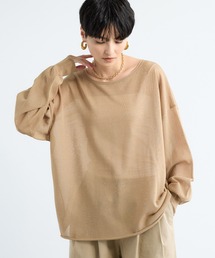 BARNYARDSTORM | BARNYARDSTORM / シアー2WAYニット / ハンドウォッシャブル(ニット/セーター)