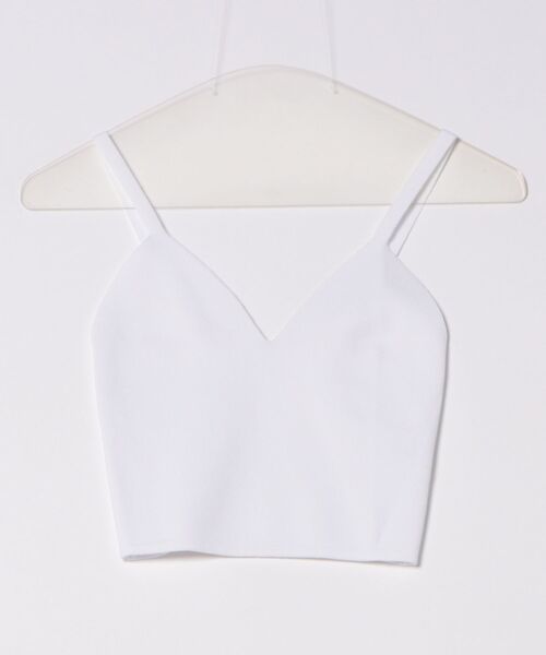 MICHAEL KORS(マイケルコース)の「クロシェ レイヤード トップス(ニット/セーター・レディース・ホワイト・XS/S/M/L/XL)」の3枚目の写真