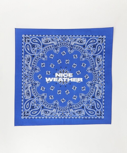 別注】＜Hav-A-Hank＞ロゴ ペーズリー バンダナ（ハンカチ/ハンド