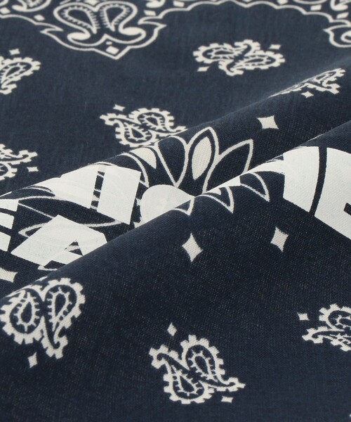 別注】＜Hav-A-Hank＞ロゴ ペーズリー バンダナ（ハンカチ/ハンド