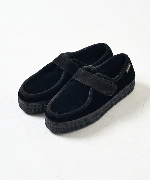 FREAK'S STORE（フリークスストア）の「Alberola/アルベローラ ベロア ベロクロモックシューズ（その他シューズ・レディース・ブラウン/ブラック・38/37/36）」の7枚目の写真