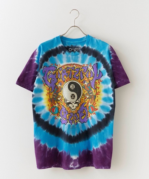 Grateful Dead(グレイトフルデッド)の「Grateful Dead プリント半袖Tシャツ(Tシャツ/カットソー・メンズ・ブルー/パープル・M/L/XL)」の11枚目の写真