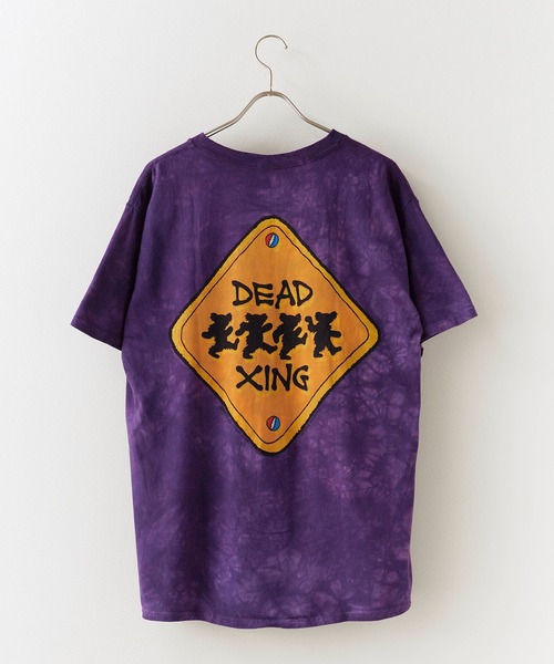 Grateful Dead(グレイトフルデッド)の「Grateful Dead プリント半袖Tシャツ(Tシャツ/カットソー・メンズ・ブルー/パープル・M/L/XL)」の13枚目の写真