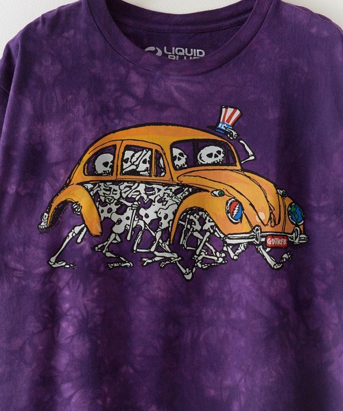 Grateful Dead(グレイトフルデッド)の「Grateful Dead プリント半袖Tシャツ(Tシャツ/カットソー・メンズ・ブルー/パープル・M/L/XL)」の19枚目の写真