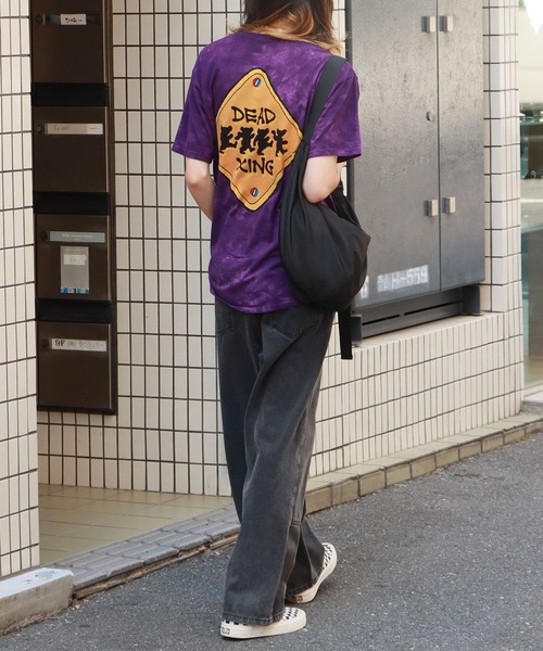 Grateful Dead(グレイトフルデッド)の「Grateful Dead プリント半袖Tシャツ(Tシャツ/カットソー・メンズ・ブルー/パープル・M/L/XL)」の17枚目の写真