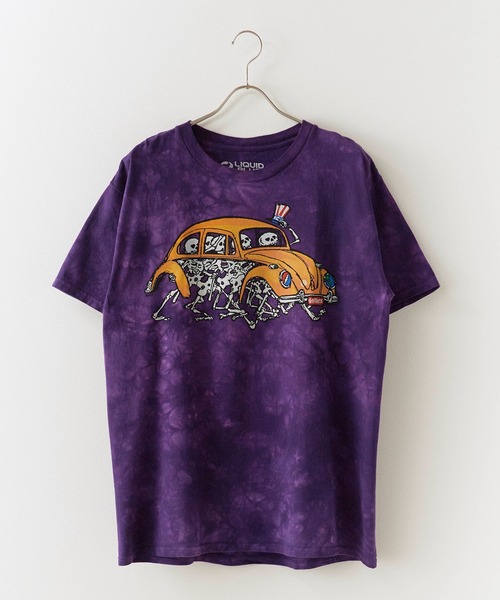 Grateful Dead(グレイトフルデッド)の「Grateful Dead プリント半袖Tシャツ(Tシャツ/カットソー・メンズ・ブルー/パープル・M/L/XL)」の12枚目の写真