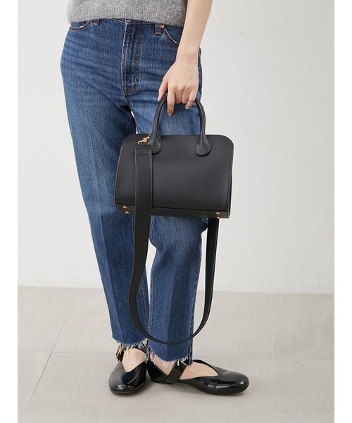 Mila Owen 巾着付きボストンショルダーバッグ 巾着付きボストンショルダーバッグ（ショルダーバッグ）｜Mila