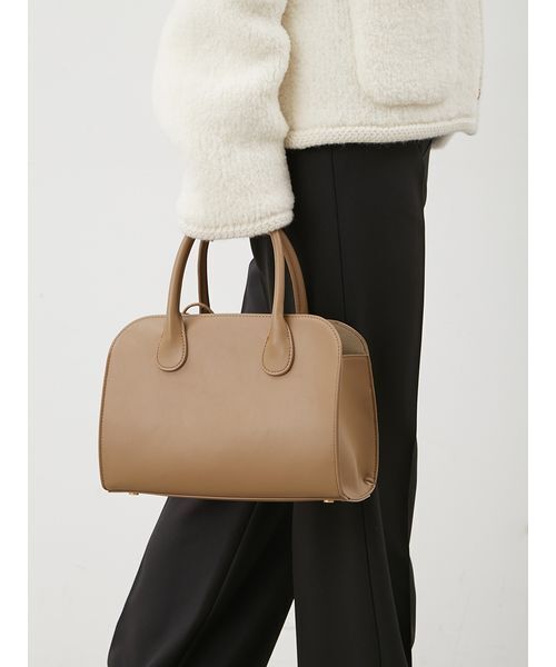 セール】巾着付きボストンショルダーバッグ（ショルダーバッグ）｜Mila