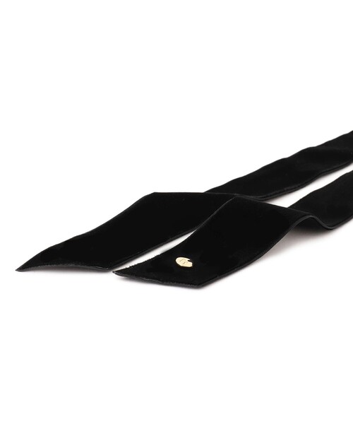 VIS（ビス）の「ベロアリボンガラスパールネックレス（ネックレス・レディース・ホワイト・FREE）」の10枚目の写真