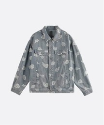 U:UME（ユーム）の「Rose Applique Denim Jacket（デニムジャケット・メンズ）」