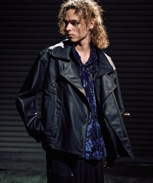 Casper John(LXp[W)Layered blouson / C[hu](C_[XWPbg)