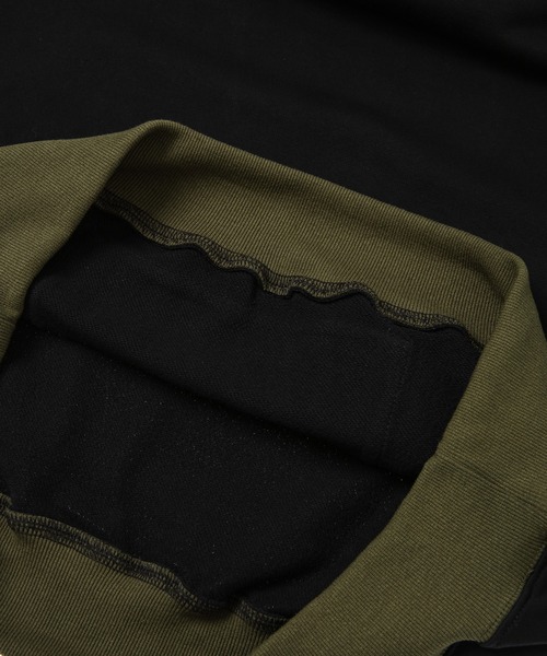 PHINGERIN(フィンガリン)の「BORDER PATCH HOODIE(パーカー・メンズ・グリーン系その他/ブラック系その他・LARGE)」の12枚目の写真