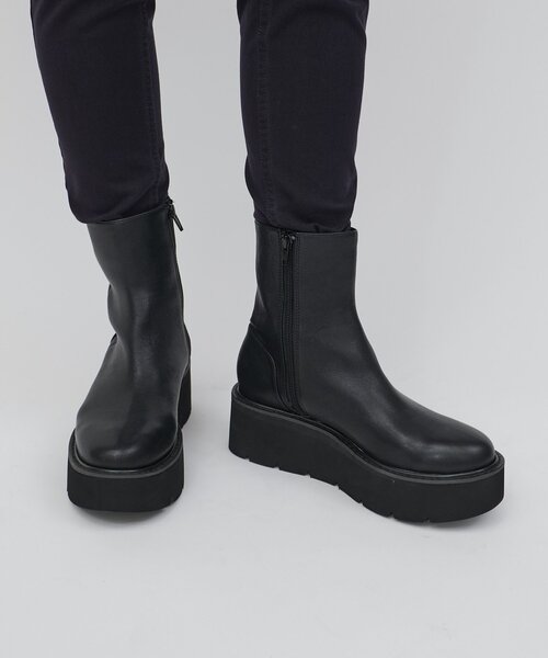 BEARDSLEY（ビアズリー）の「レザーミドルブーツ（ブーツ・レディース・ブラック・35/36/37/38/39/40）」の9枚目の写真