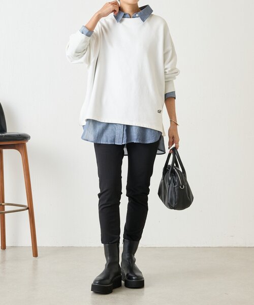 レザーミドルブーツ（ブーツ）｜BEARDSLEY（ビアズリー）の