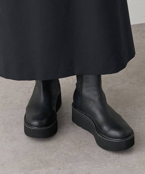 BEARDSLEY（ビアズリー）の「レザーミドルブーツ（ブーツ・レディース・ブラック・35/36/37/38/39/40）」の18枚目の写真