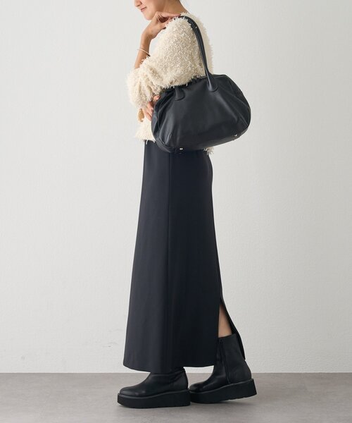 BEARDSLEY（ビアズリー）の「レザーミドルブーツ（ブーツ）」 - WEAR