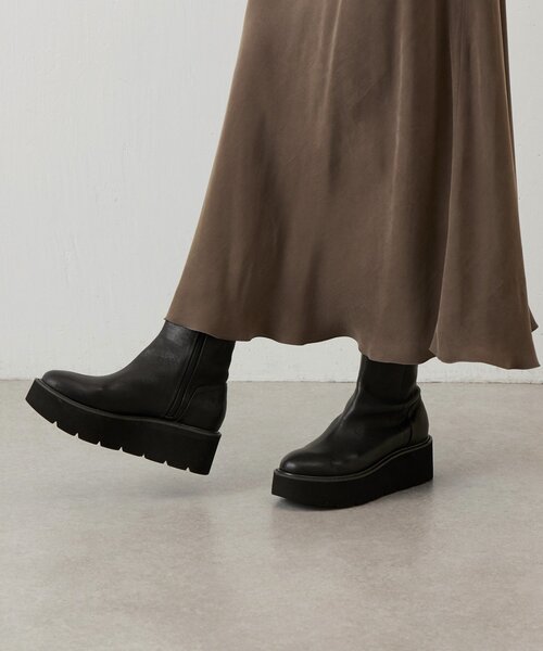 レザーミドルブーツ（ブーツ）｜BEARDSLEY（ビアズリー）の