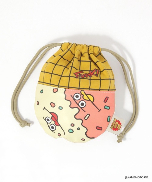 巾着＆ポーチ＆エコバッグ♡ポメ＆にゃんこ KATOKOA x JASMINE FULFORD mamoru Do small things with great
