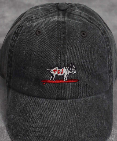 The Endless Summer（エンドレスサマー）の「TES HUNTINGTON PIGMENT VINTAGE CAP / キャップ（キャップ・メンズ・ライトグレー/A/ベージュ/ネイビー/C/ブラック/ダークグリーン/B・FREE）」の14枚目の写真