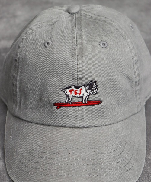 The Endless Summer（エンドレスサマー）の「TES HUNTINGTON PIGMENT VINTAGE CAP / キャップ（キャップ・メンズ・ライトグレー/A/ベージュ/ネイビー/C/ブラック/ダークグリーン/B・FREE）」の16枚目の写真