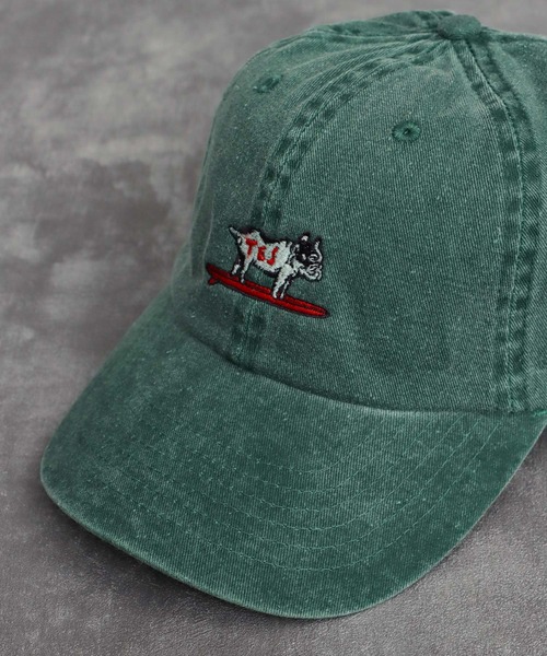 The Endless Summer（エンドレスサマー）の「TES HUNTINGTON PIGMENT VINTAGE CAP / キャップ（キャップ・メンズ・ライトグレー/A/ベージュ/ネイビー/C/ブラック/ダークグリーン/B・FREE）」の19枚目の写真