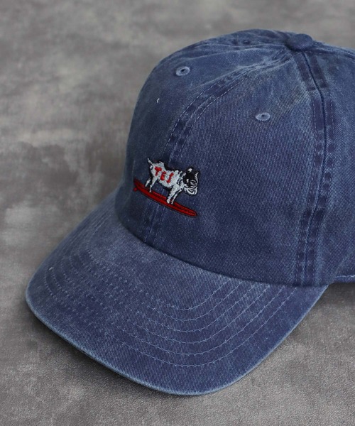 The Endless Summer（エンドレスサマー）の「TES HUNTINGTON PIGMENT VINTAGE CAP / キャップ（キャップ・メンズ・ライトグレー/A/ベージュ/ネイビー/C/ブラック/ダークグリーン/B・FREE）」の21枚目の写真