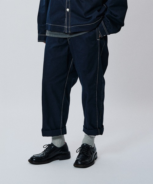 UNION(UNION TOKYO)(ユニオン)の「UNION TOKYO ROGERS PANT ユニオントーキョー(その他パンツ・メンズ・グリーン/ネイビー・36/34/32/30)」の2枚目の写真