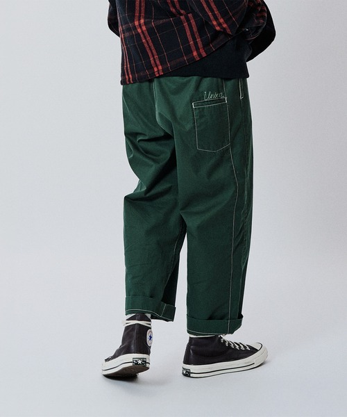 UNION(UNION TOKYO)(ユニオン)の「UNION TOKYO ROGERS PANT ユニオントーキョー(その他パンツ・メンズ・グリーン/ネイビー・36/34/32/30)」の1枚目の写真