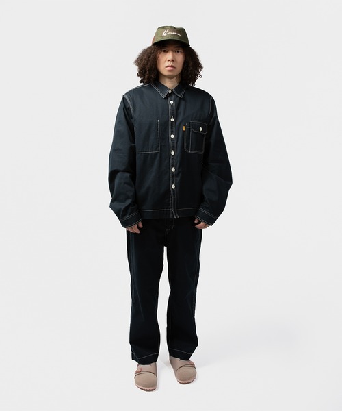 UNION(UNION TOKYO)(ユニオン)の「UNION TOKYO ROGERS PANT ユニオントーキョー(その他パンツ・メンズ・グリーン/ネイビー・36/34/32/30)」の3枚目の写真