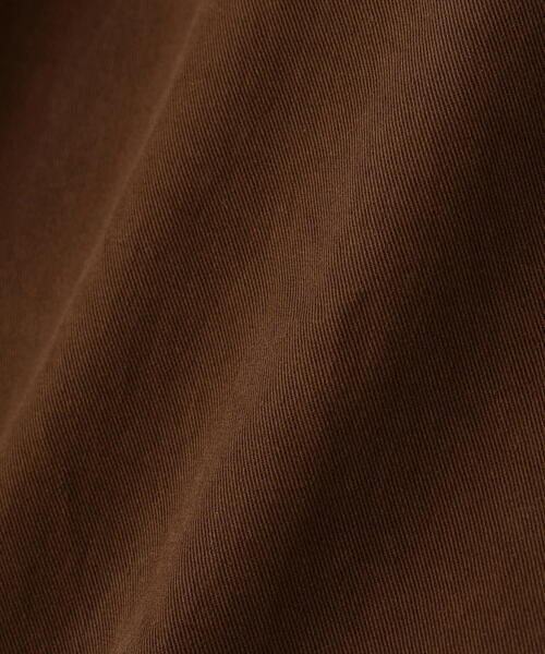 Toironier（トワロニエ）の「Toironier/トワロニエ/Belted Trousers（チノパンツ・メンズ・チャコールグレー/ブラウン・1/3/2）」の7枚目の写真