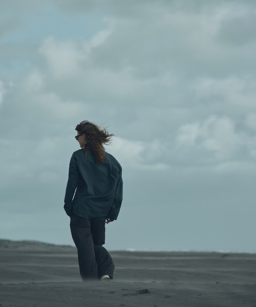 Toironier（トワロニエ）の「Toironier/トワロニエ/Belted Trousers（チノパンツ・メンズ・チャコールグレー/ブラウン・1/3/2）」の19枚目の写真