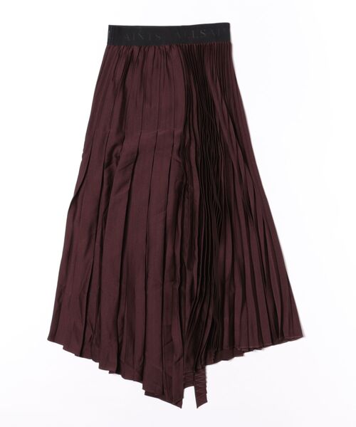 ALLSAINTS(オールセインツ)の「JAX PLEATED MIDI SKIRT | JAX プリーツ ミディ スカート(スカート・レディース・レッド系その他・8/4/6)」の7枚目の写真