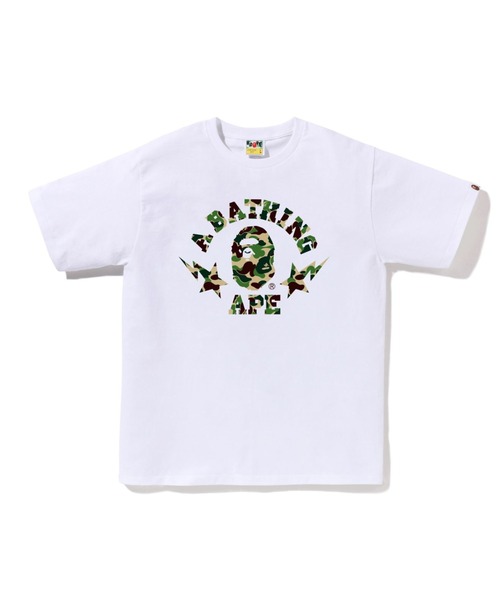 ABC CAMO STA COLLEGE TEE（Tシャツ/カットソー）｜A BATHING APE（ア