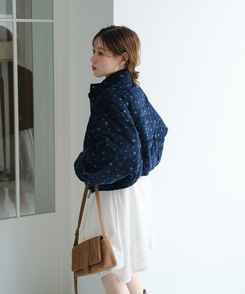 【新品未使用】kastane コーデュロイ中綿ショートジャケット セール】【袖取り外し可】コーデュロイ中綿ショートジャケット（ダウン