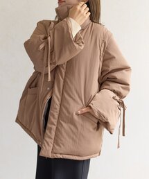 Thevon（ゼボン）の「2WAYスタンドネック中綿ブルゾン（ダウンジャケット/コート）」