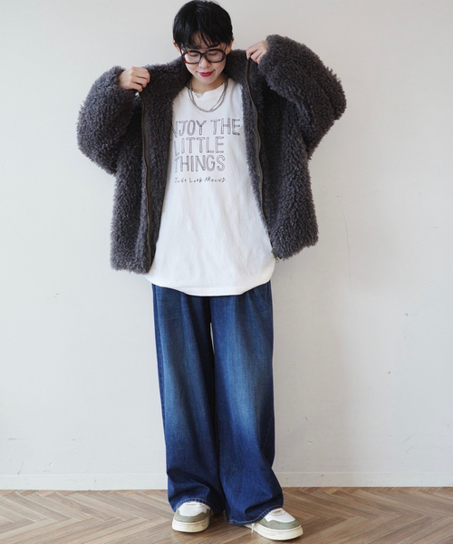 新品2025 AW journal standard luxe カーリーブルゾン 新品2025 AW journal standard luxe カーリーブルゾン グログラン