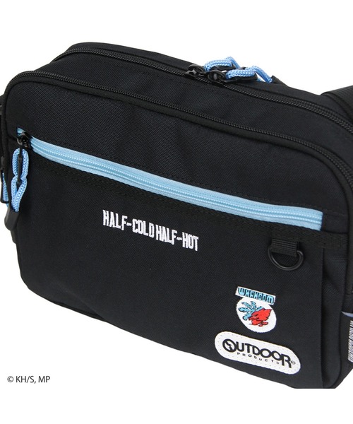 OUTDOOR PRODUCTS(アウトドアプロダクツ)の「【僕のヒーローアカデミア×OUTDOOR PRODUCTS】 缶バッチ付き横型ショルダー(ショルダーバッグ・レディース・スカイブルー/グレー/ターコイズブルー/オレンジ・FREE)」の9枚目の写真