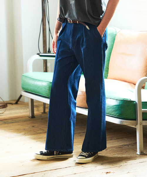 Wrangler/ラングラー】WRANCHER WIDE DENIM/ランチャーフレアー