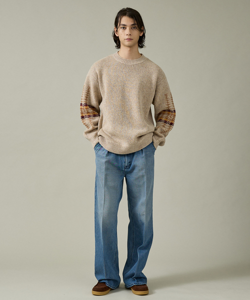 Wrangler/ラングラー】WRANCHER WIDE DENIM/ランチャーフレアーワイド