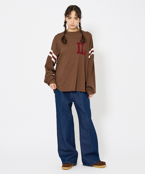 Wrangler（ラングラー）の「【Wrangler/ラングラー】WRANCHER WIDE DENIM/ランチャーフレアーワイドデニム/ユニセックス/W11190（デニムパンツ・メンズ・ブルー/ライトブルー・S/M/L/XL）」の8枚目の写真