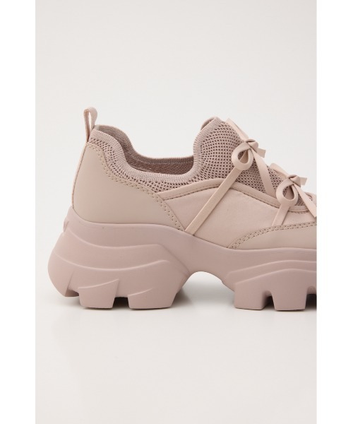 ホーミーリボンボリュームスニーカー（スニーカー）｜STACCATO