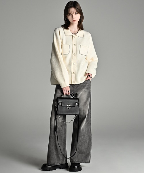 ADRER（アドラー）の「Metal Chain Shoulder Bag  - 4way - / メタルチェーンショルダーバッグ（ショルダーバッグ・メンズ・ブラック・FREE）」の17枚目の写真