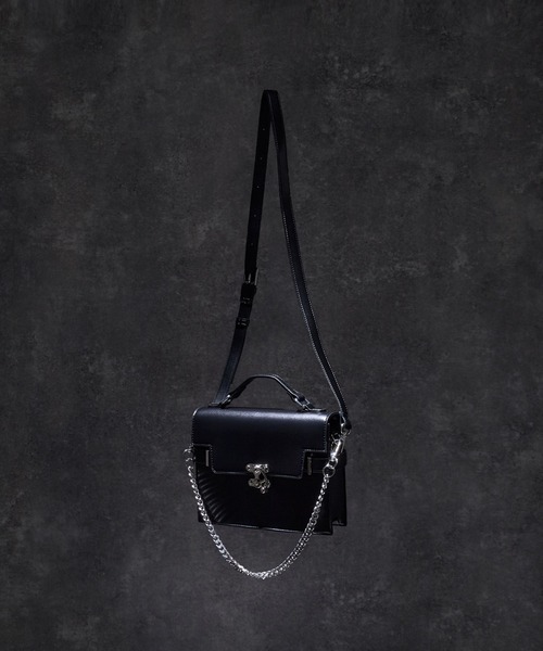 ADRER（アドラー）の「Metal Chain Shoulder Bag  - 4way - / メタルチェーンショルダーバッグ（ショルダーバッグ・メンズ・ブラック・FREE）」の22枚目の写真
