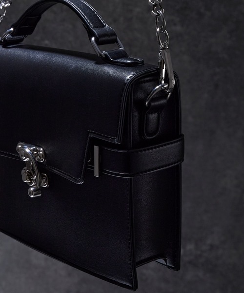 Metal Chain Shoulder Bag - 4way - / メタルチェーンショルダー