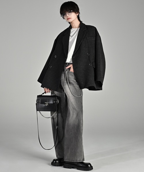 ADRER（アドラー）の「Metal Chain Shoulder Bag  - 4way - / メタルチェーンショルダーバッグ（ショルダーバッグ・メンズ・ブラック・FREE）」の13枚目の写真