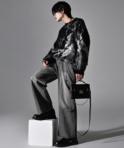 ADRER（アドラー）の「Metal Chain Shoulder Bag  - 4way - / メタルチェーンショルダーバッグ（ショルダーバッグ・メンズ・ブラック・FREE）」の15枚目の写真