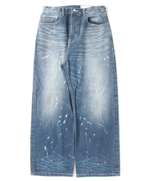 ADAM PATEK（アダムパテック）の「【ADAMPATEK/アダムパテック】washed riot nep selvedge denim 加工パンツ（デニムパンツ・メンズ・ブルー・2/1）」の21枚目の写真
