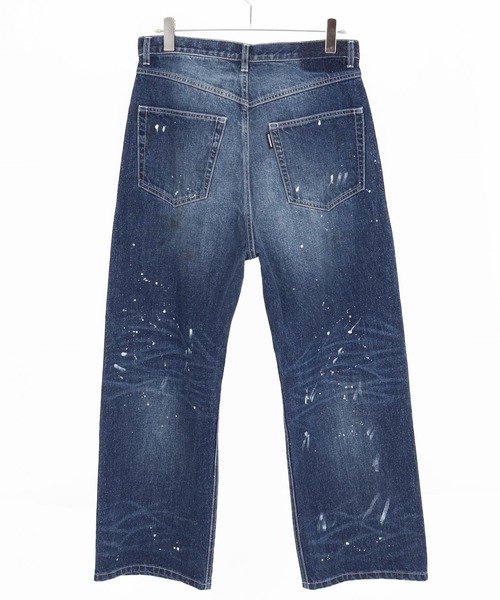 ADAM PATEK（アダムパテック）の「【ADAMPATEK/アダムパテック】washed riot nep selvedge denim 加工パンツ（デニムパンツ・メンズ・ブルー・2/1）」の19枚目の写真